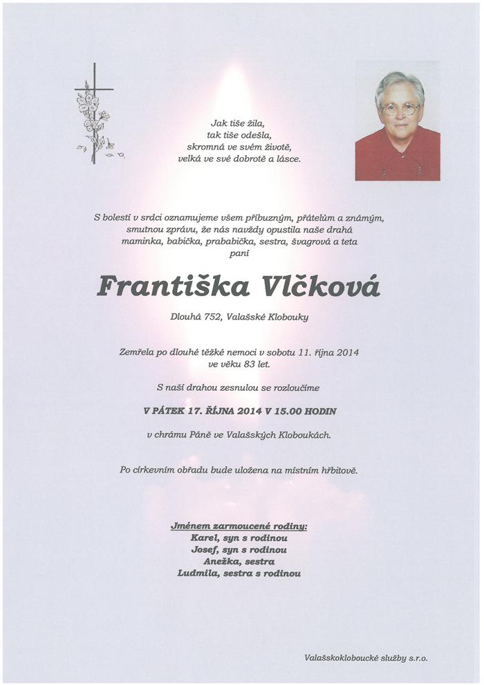 Františka Vlčková