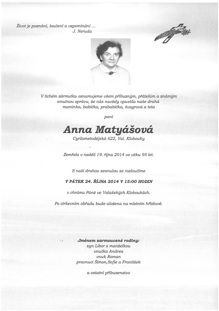 Anna Matyášová