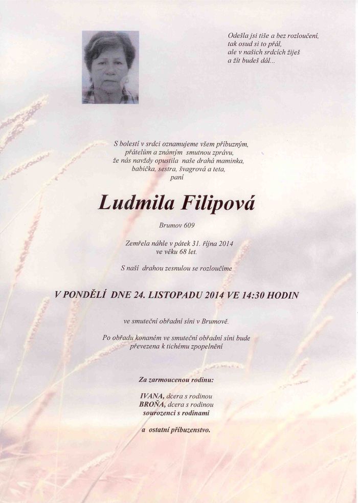 Ludmila Filipová