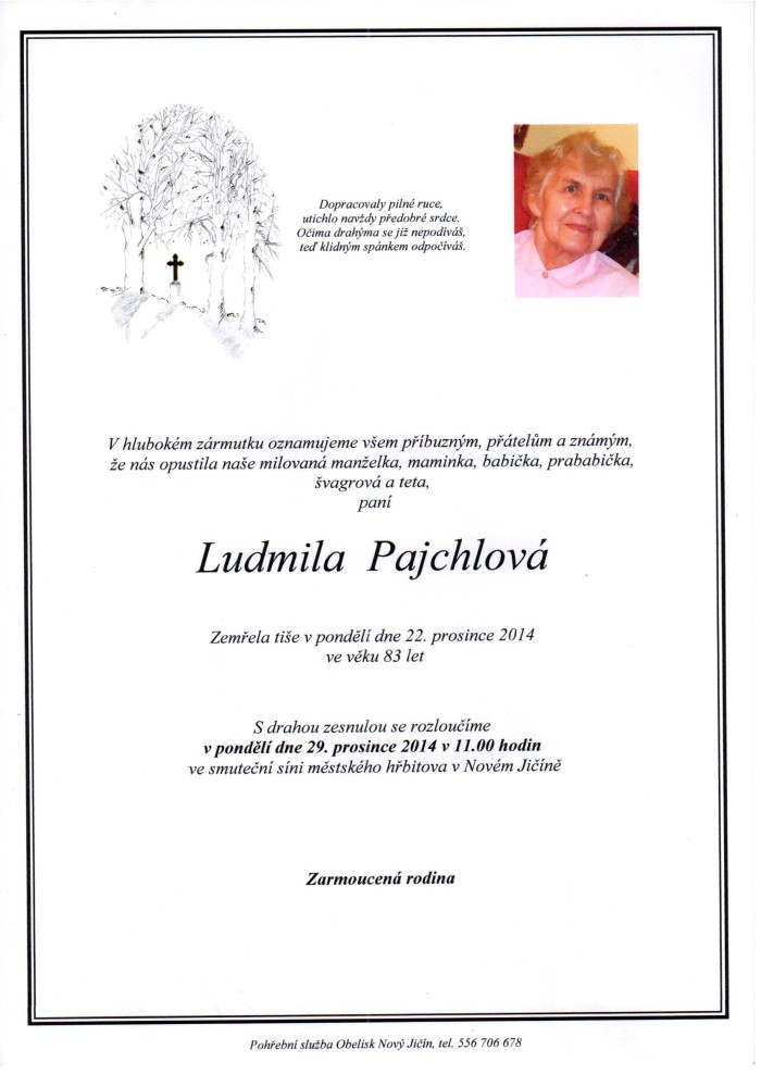 Ludmila Pajchlová