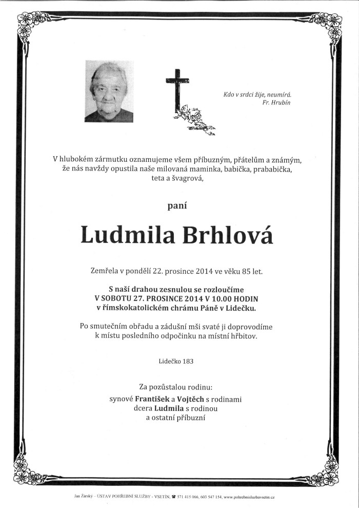 Ludmila Brhlová