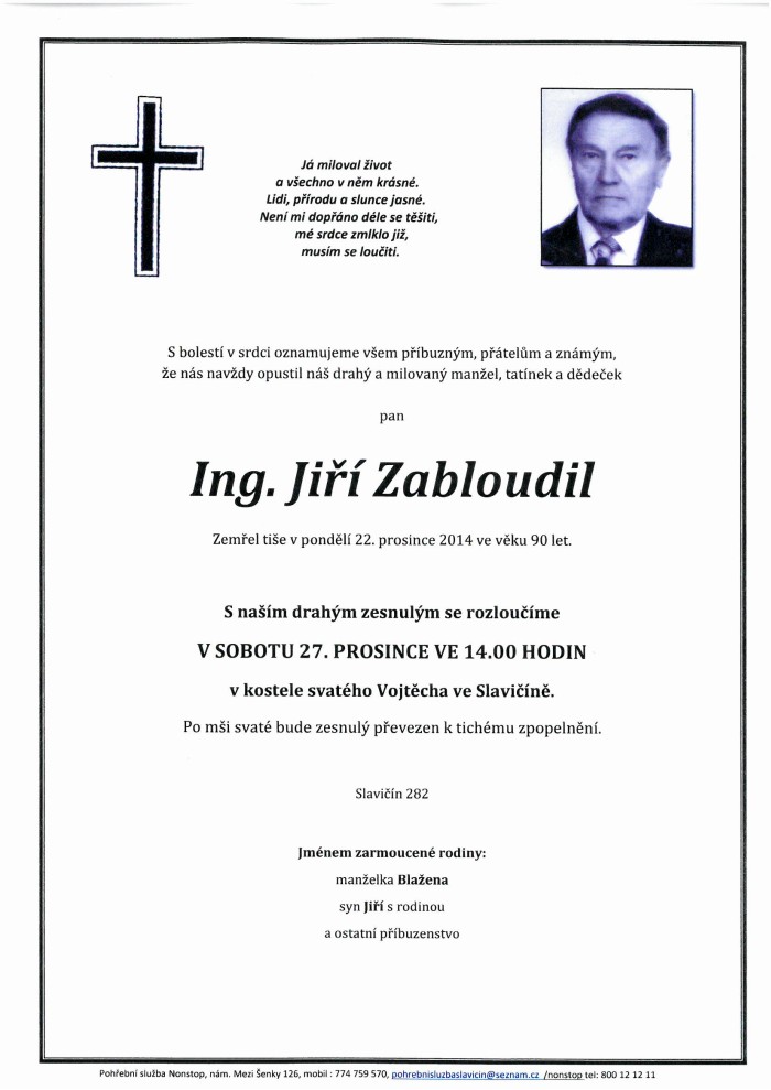 Ing. Jiří Zabloudil