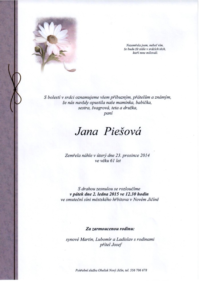 Jana Piešová