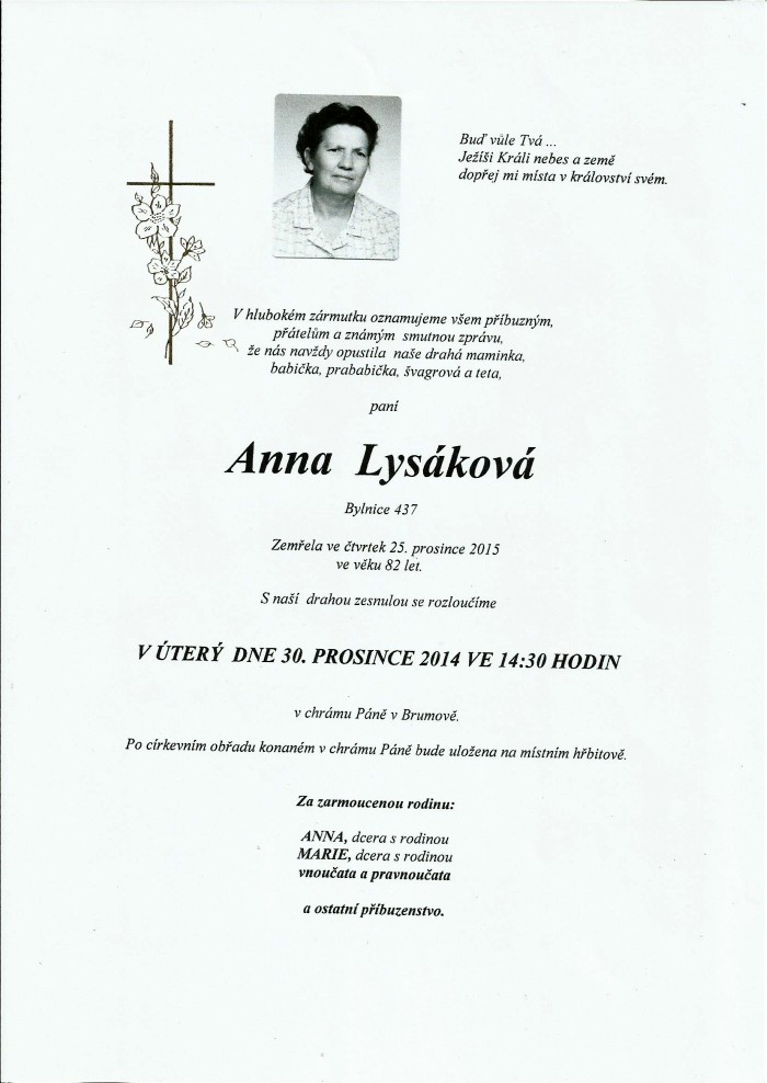 Anna Lysáková