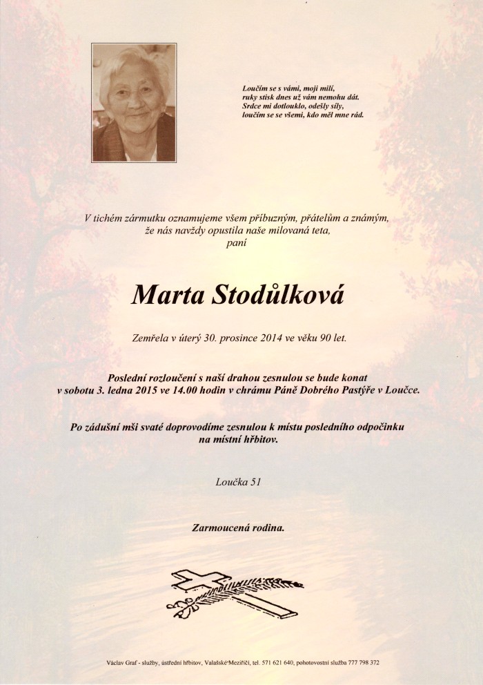 Marta Stodůlková