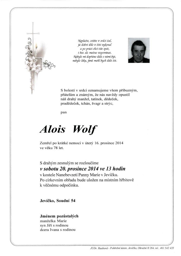 Alois Wolf
