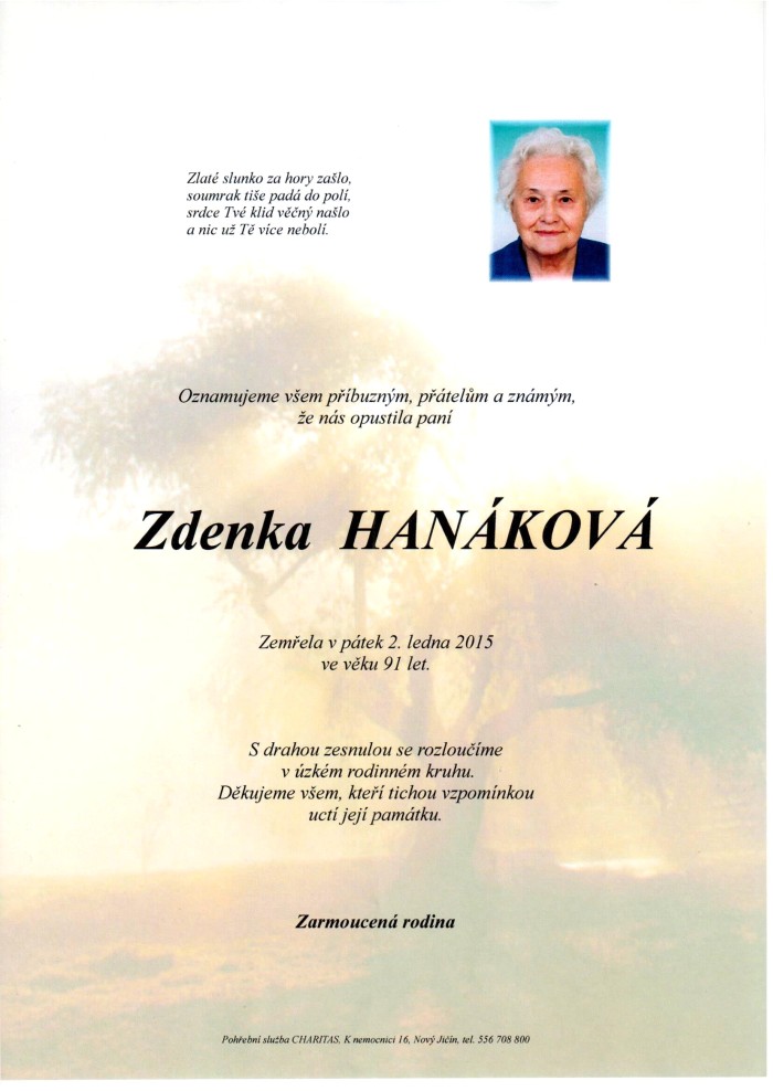 Zdenka Hanáková