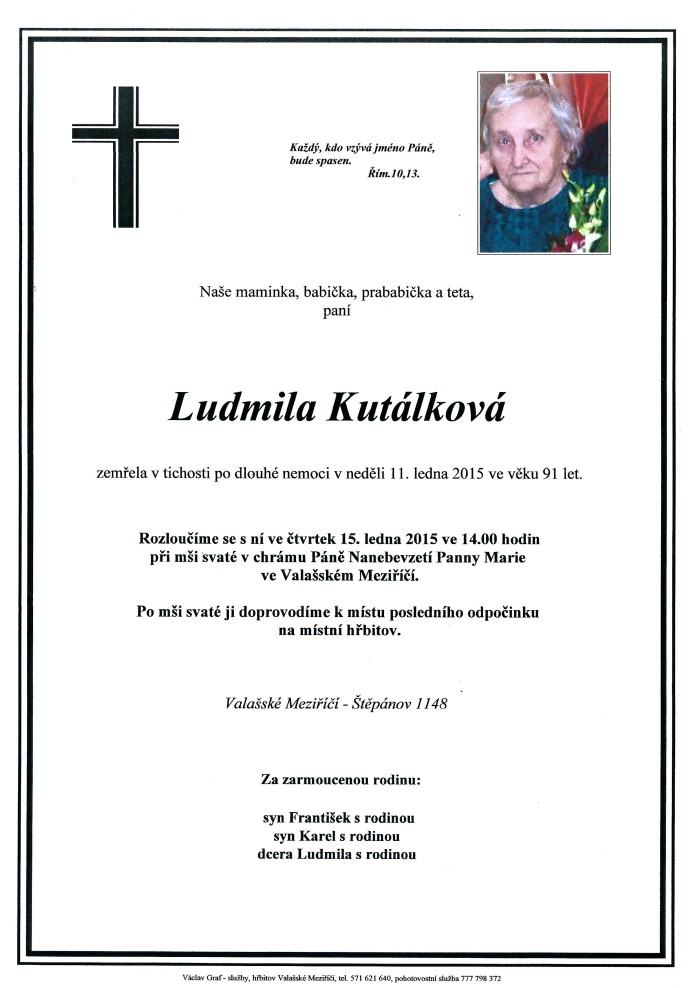 Ludmila Kutálková