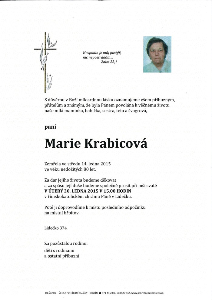 Marie Krabicová