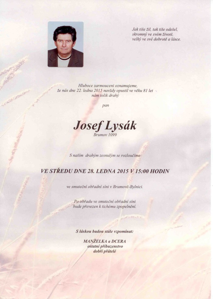 Josef Lysák
