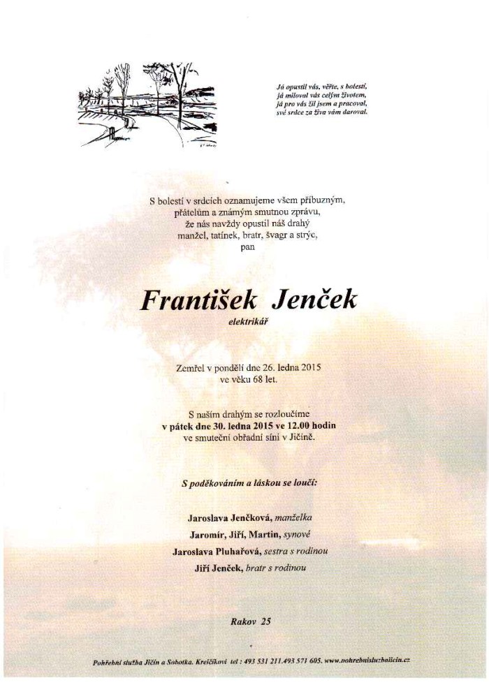 František Jenček