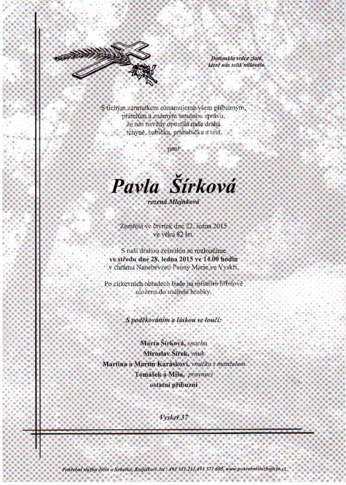 Pavla Šírková