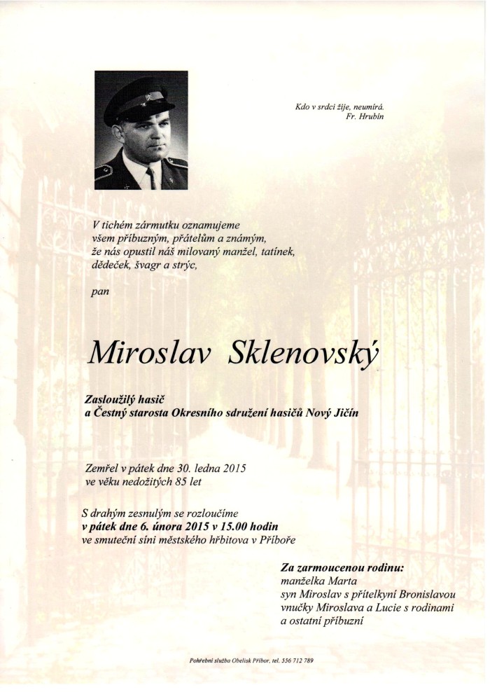 Miroslav Sklenovský