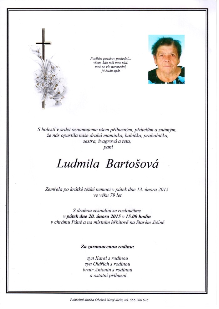 Ludmila Bartošová