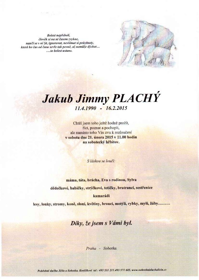 Jakub Jimmy Plachý