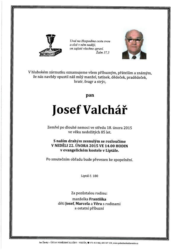 Josef Valchář