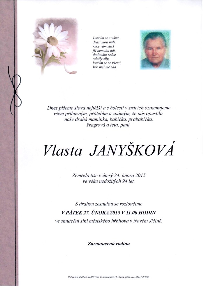 Vlasta Janyšková