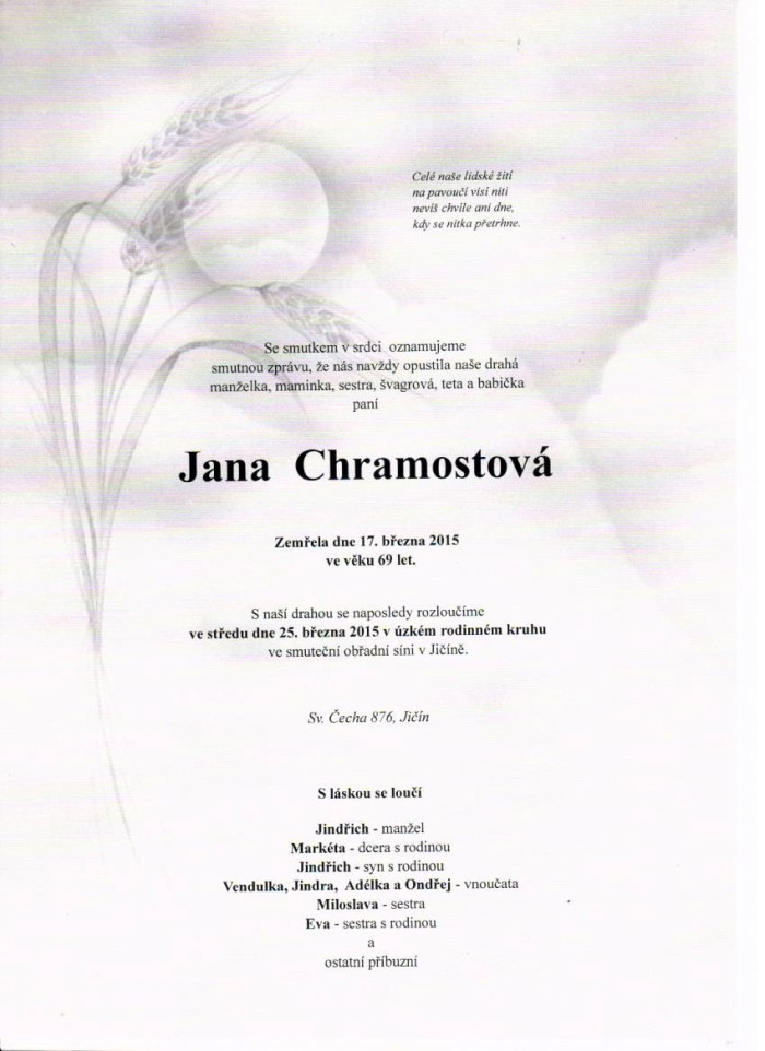Jana Chramostová