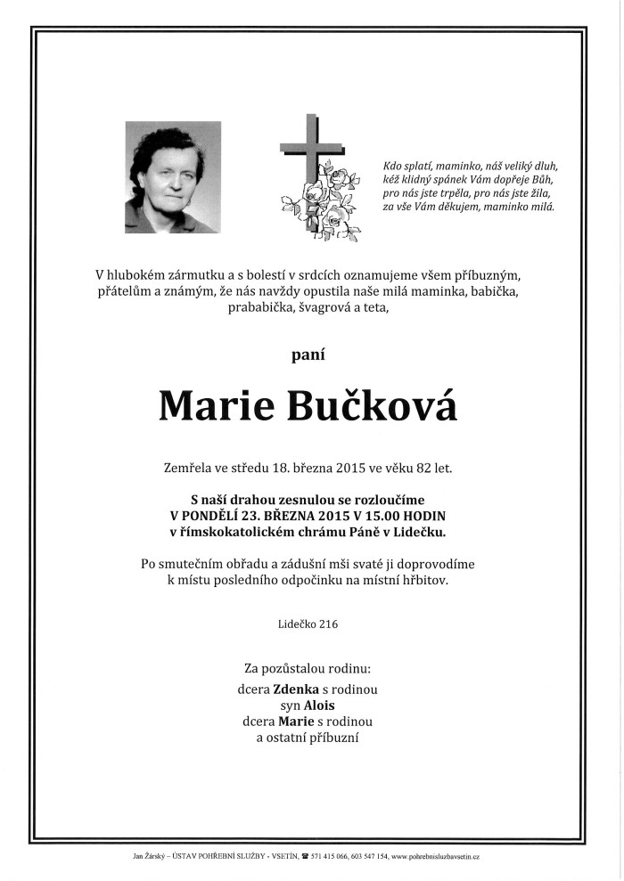 Marie Bučková