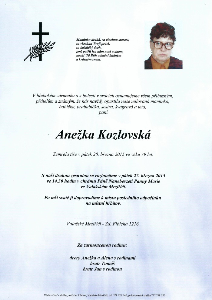 Anežka Kozlovská
