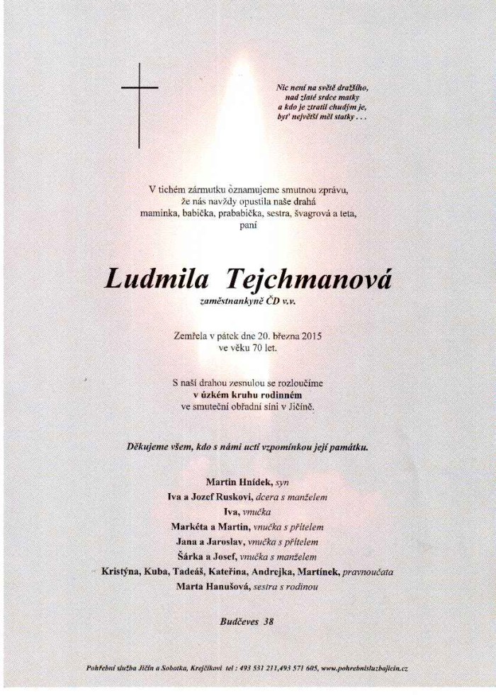 Ludmila Tejchmanová