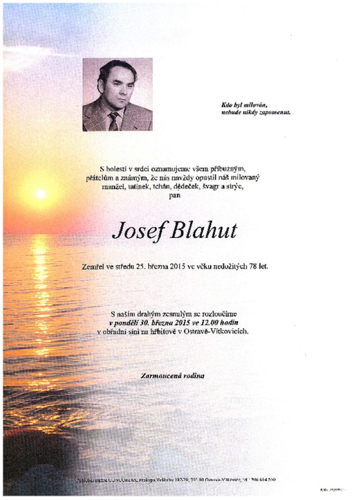 Josef Blahut