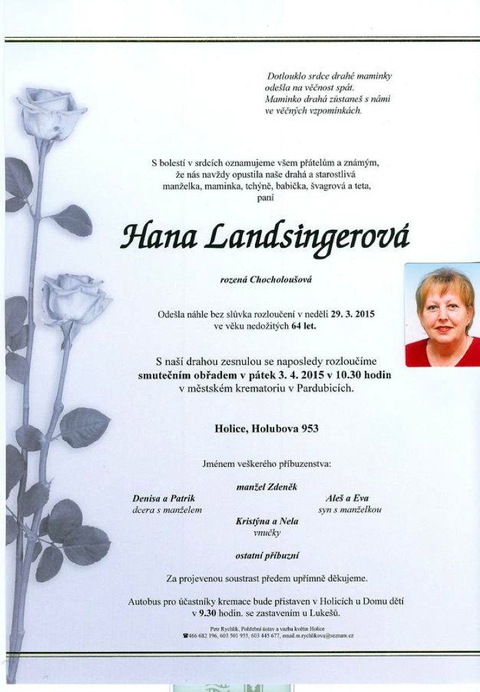 Hana Landsingerová