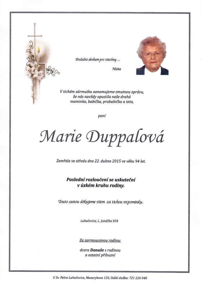 Marie Duppalová