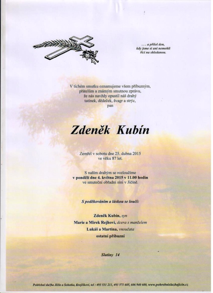 Zdeněk Kubín