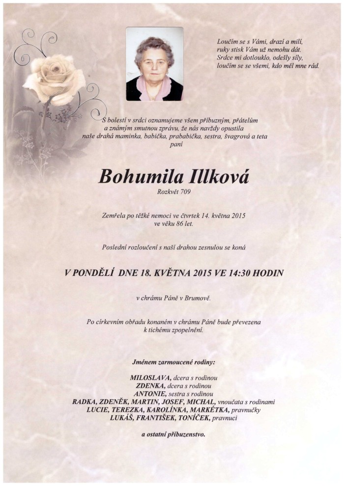 Bohumila Illková