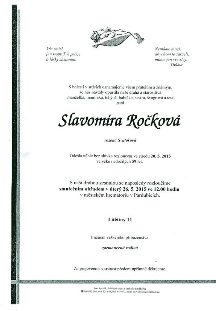 Slavomíra Ročková