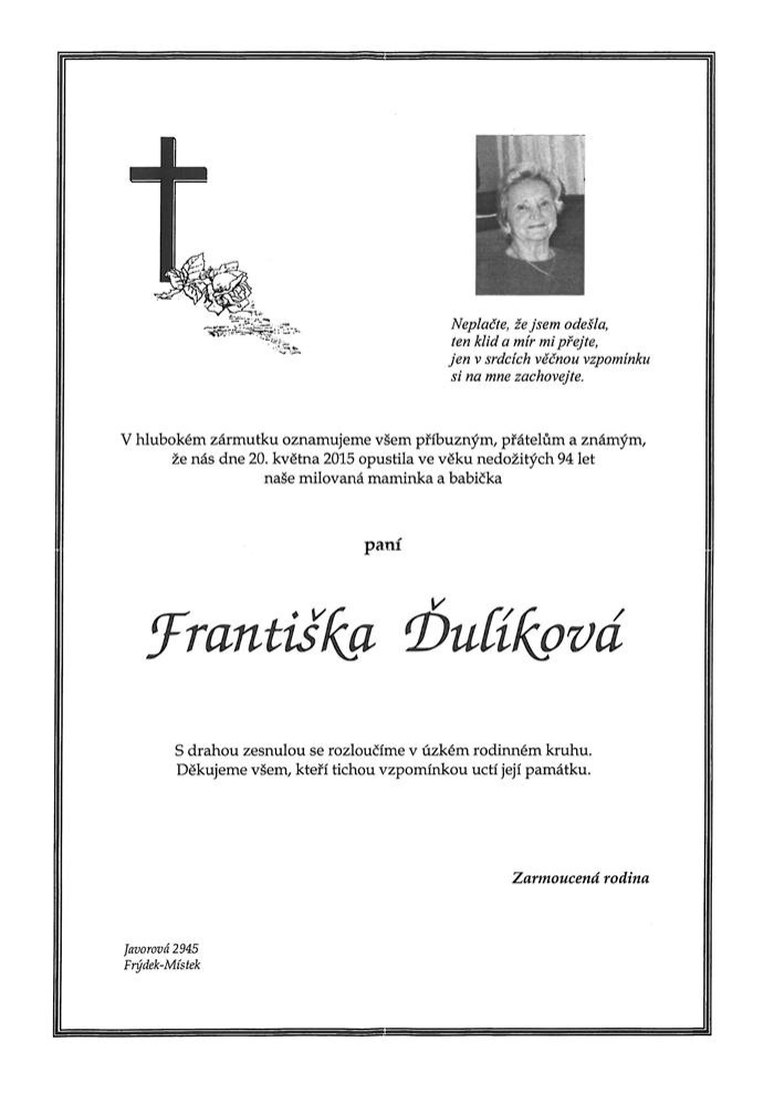 Františka Ďulíková