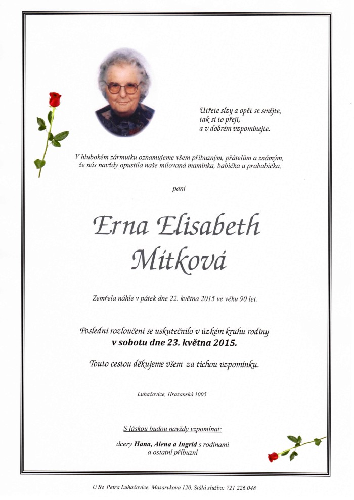 Erna Elisabeth Mítková