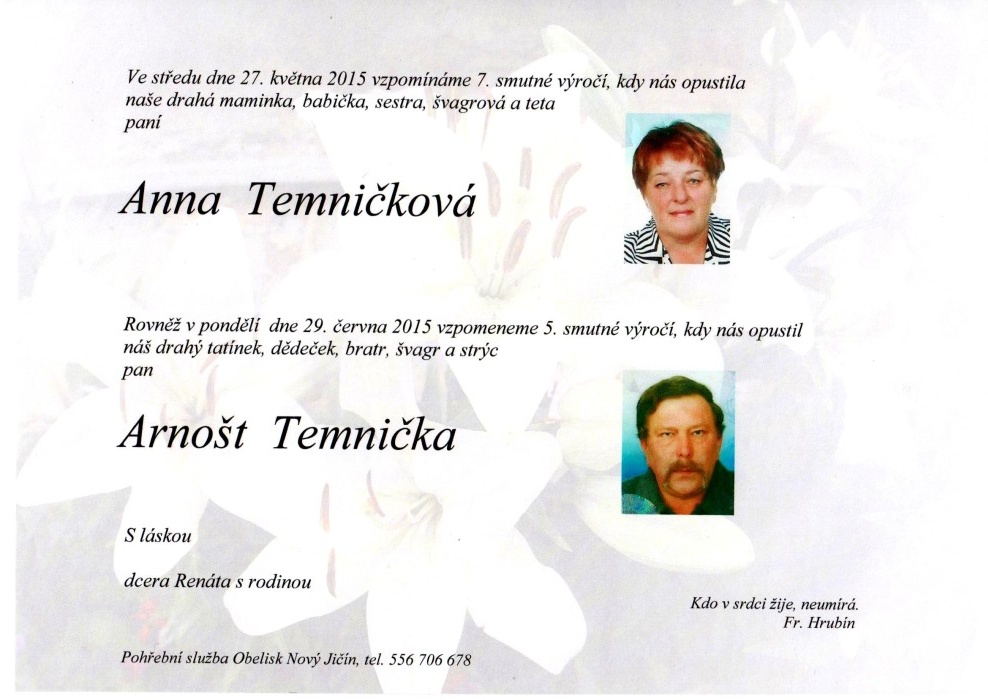 Anna Temničková a Arnošt Temnička