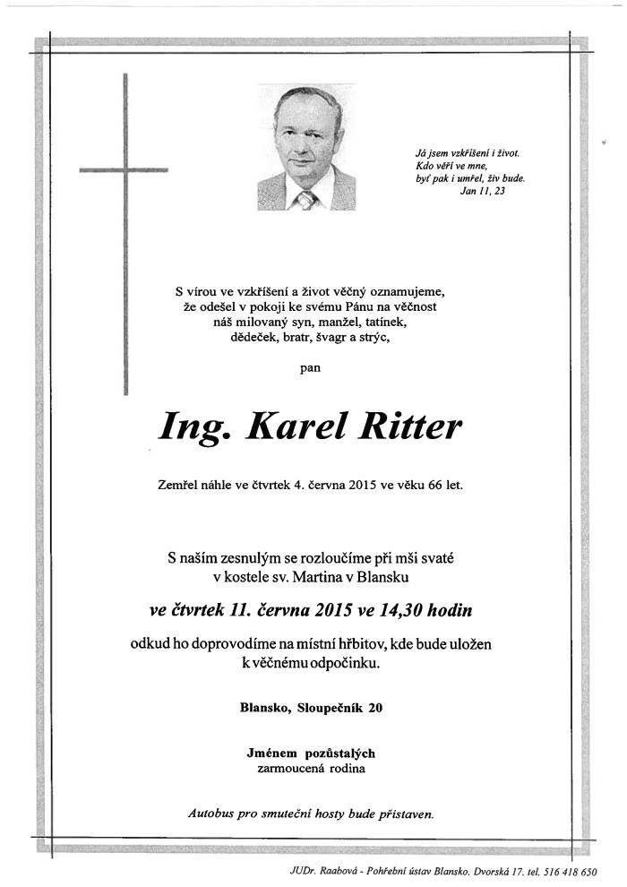 Ing. Karel Ritter