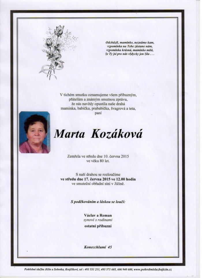 Marta Kozáková