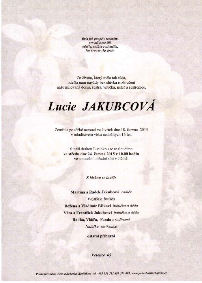 Lucie Jakubcová