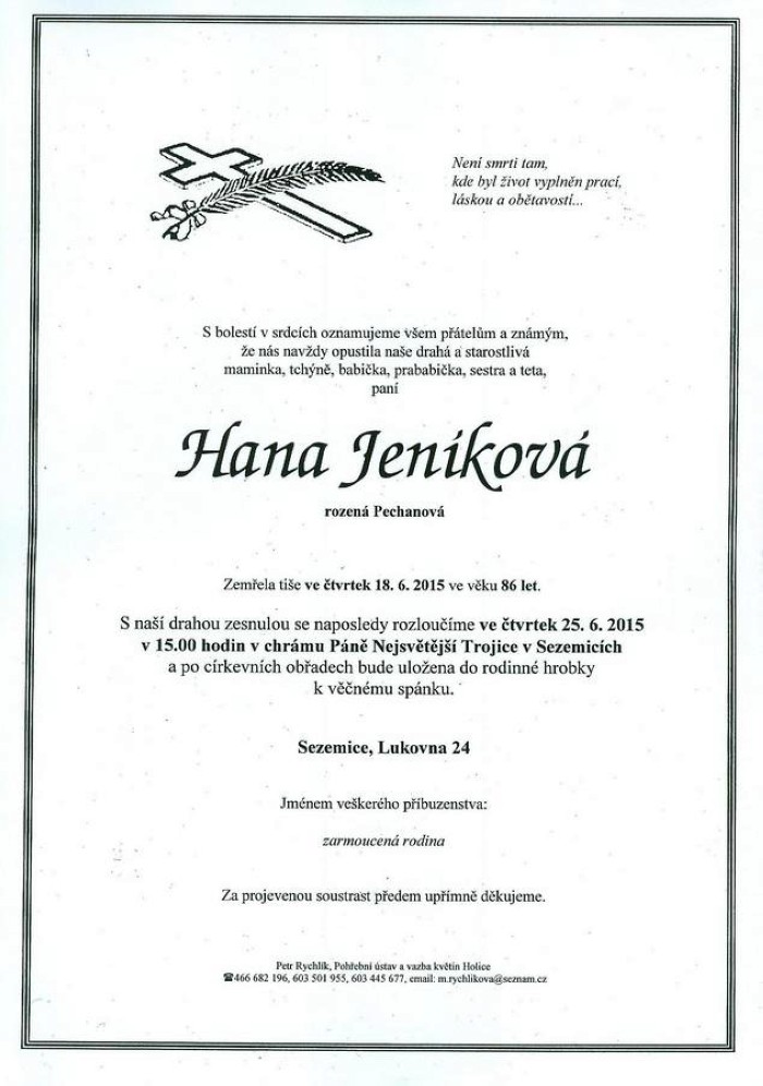Hana Jeníková