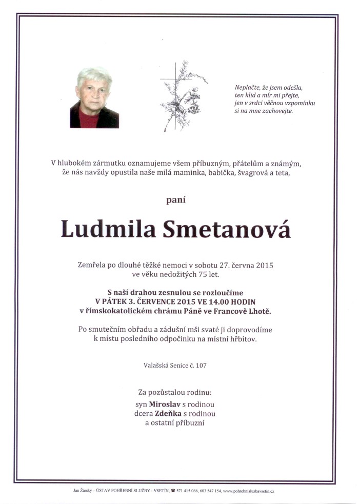 Ludmila Smetanová