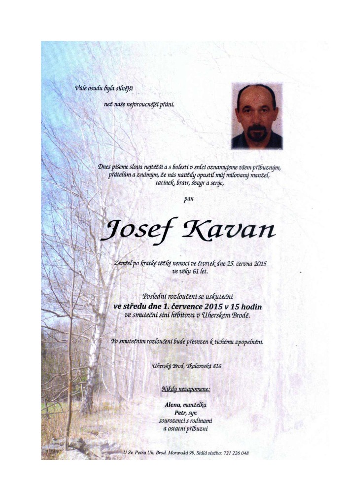 Josef Kavan