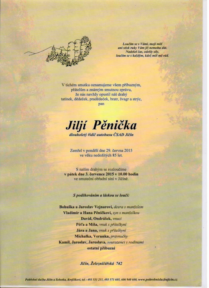 Jiljí Pěnička