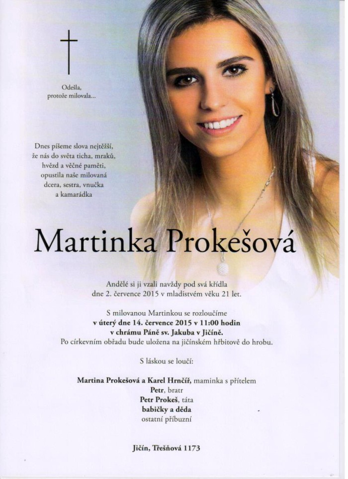 Martinka Prokešová