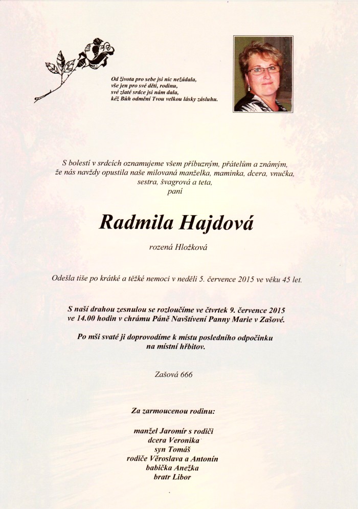 Radmila Hajdová