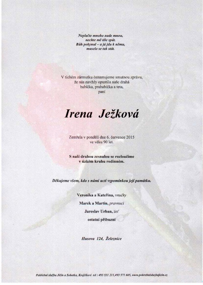 Irena Ježková