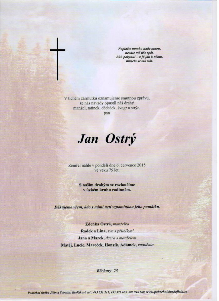 Jan Ostrý