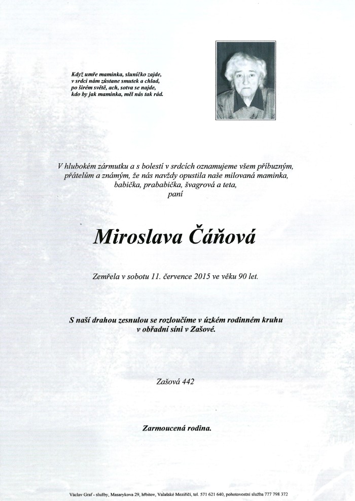 Miroslava Čáňová