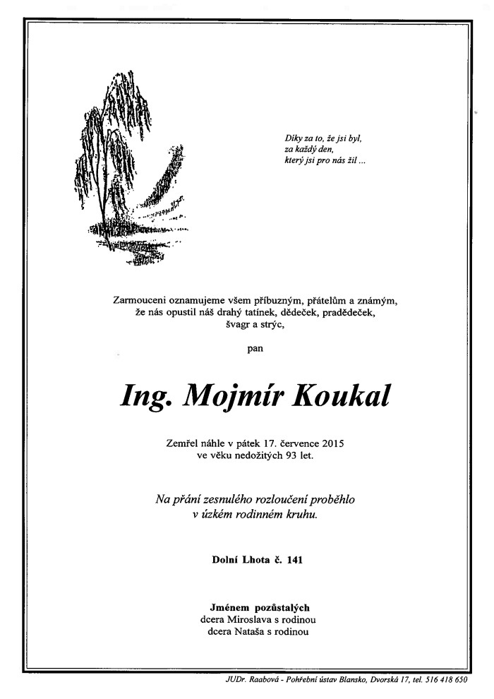 Ing. Mojmír Koukal