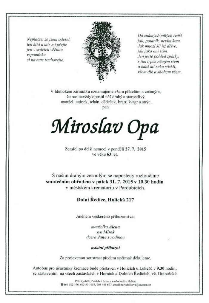 Miroslav Opa