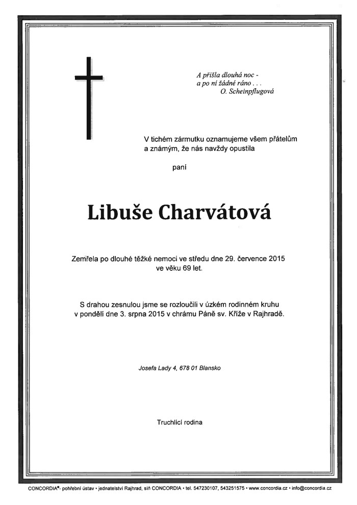 Libuše Charvátová