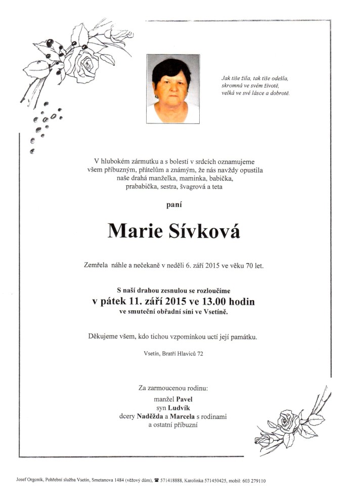Marie Sívková